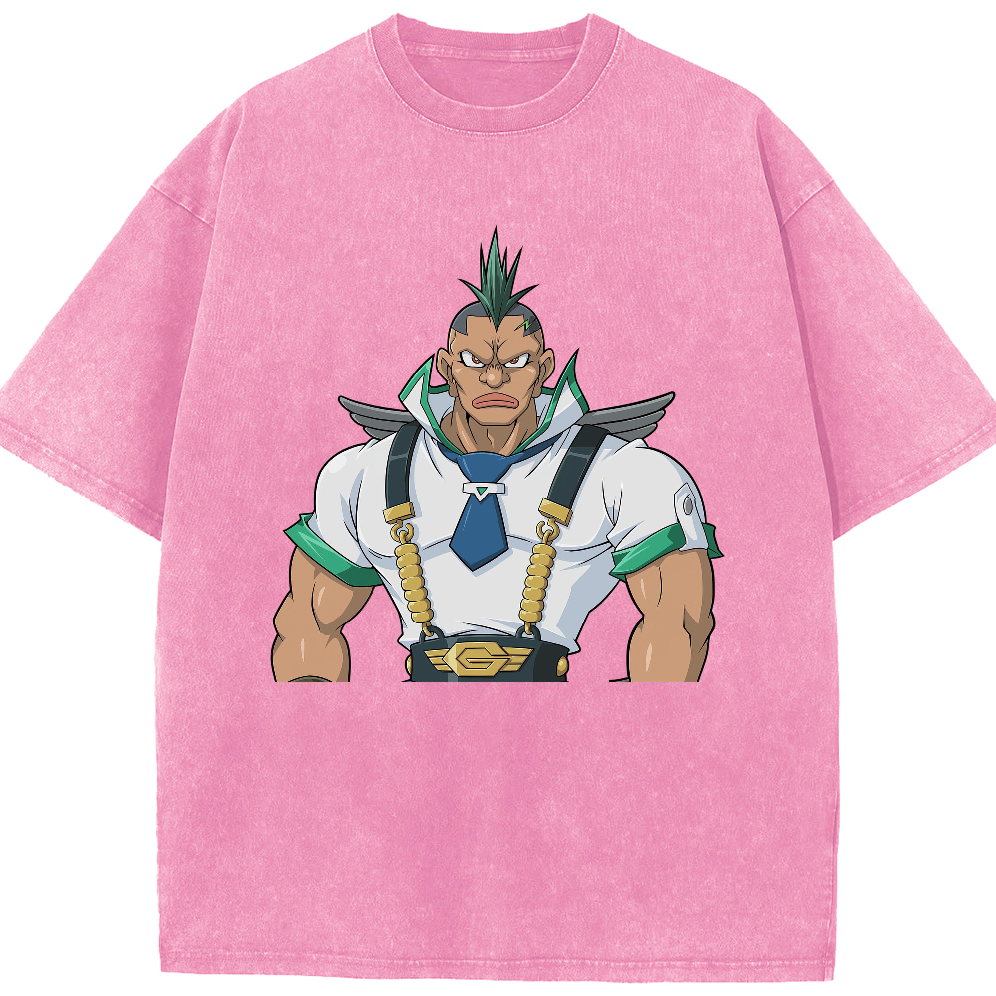 （画像用） 遊☆戯☆王 Yu-Gi-Oh! 綿100% ヴィンテージ風 半袖Tシャツ（フロントプリント）